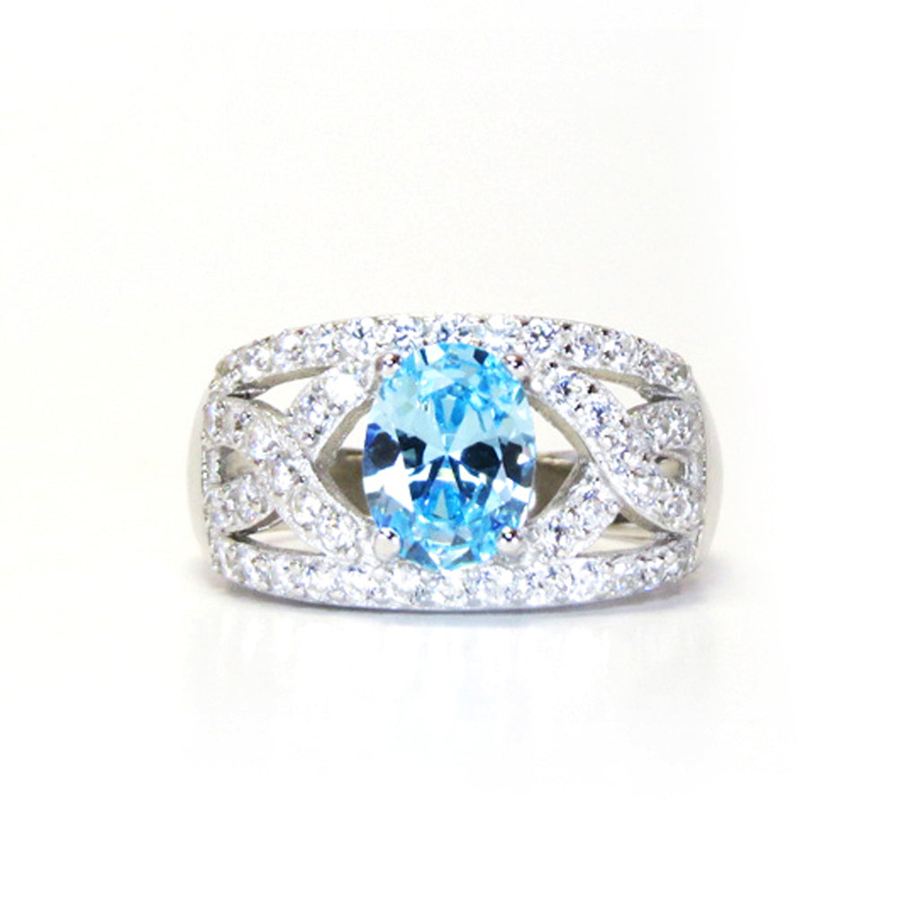 Sterling Silver  Celeste Ring - Sterling Candle