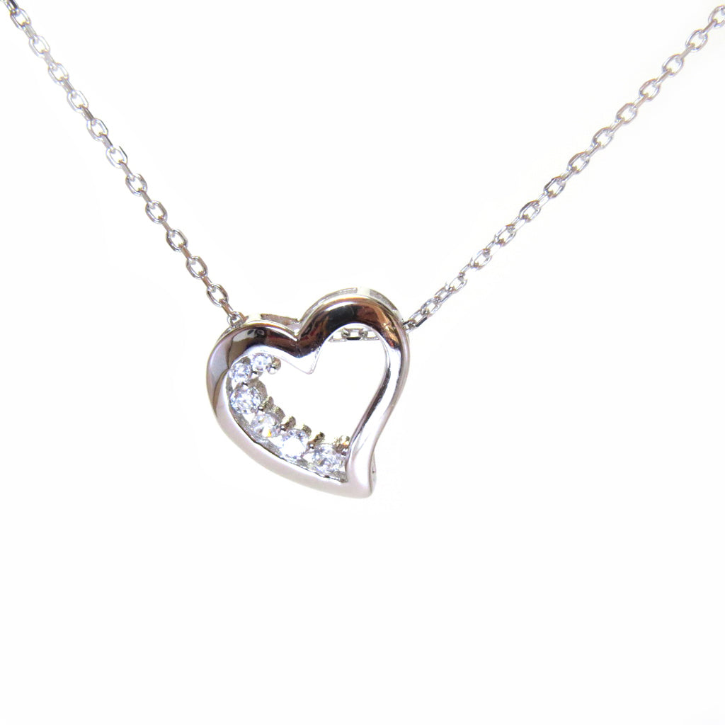 Sterling Silver Sweetheart Necklace - Sterling Candle