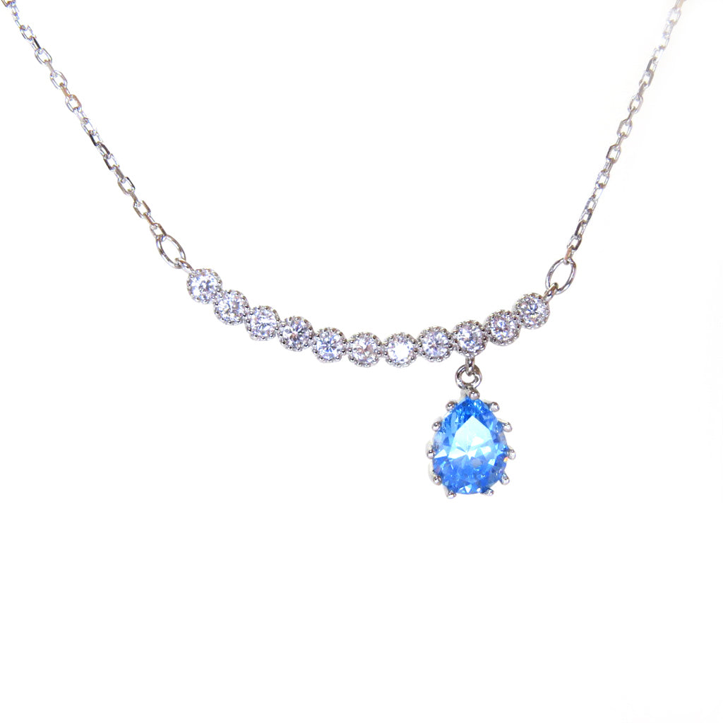 Sterling Silver Raine Necklace - Sterling Candle