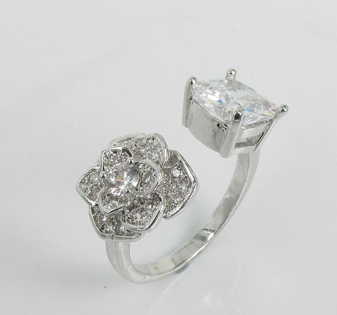 Sterling Silver Melea Ring - Sterling Candle