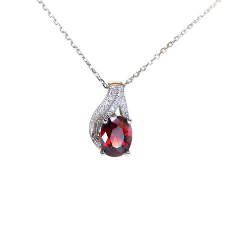Sterling Silver Amour Necklace - Sterling Candle