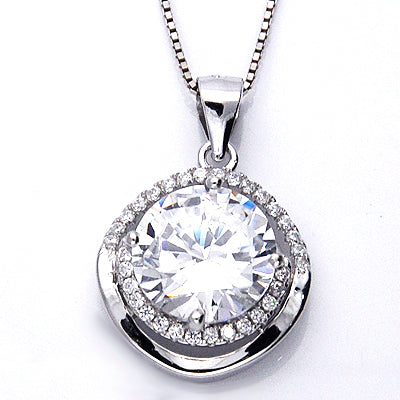 Sterling Silver Marciano Necklace - Sterling Candle