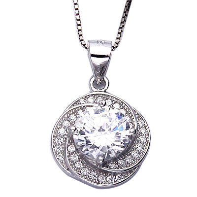 Sterling Silver Alyssa Necklace - Sterling Candle