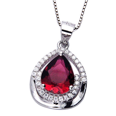 Sterling Silver Georgette Necklace - Sterling Candle