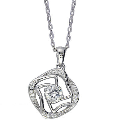 Sterling Silver Phyllis Necklace - Sterling Candle