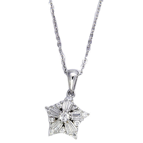 Sterling Silver Natalia Necklace - Sterling Candle