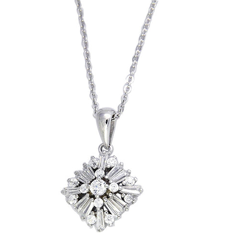 Sterling Silver Jasmine Necklace - Sterling Candle