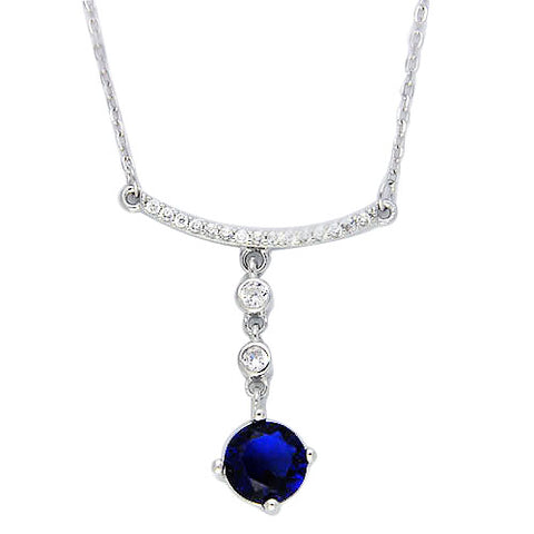 Sterling Silver Catalina Necklace - Sterling Candle