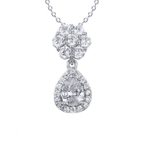 Sterling Silver Ivory Necklace