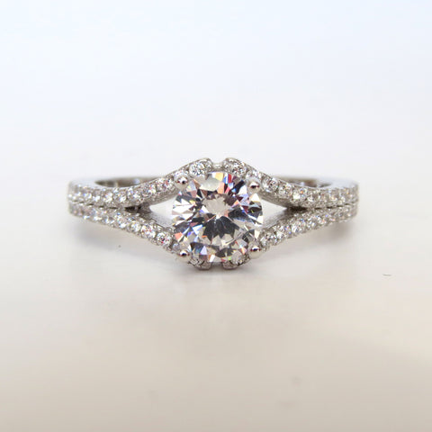 Sterling Silver Trista Ring - Sterling Candle