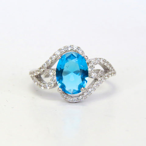 Sterling Silver Tidal Ring - Sterling Candle