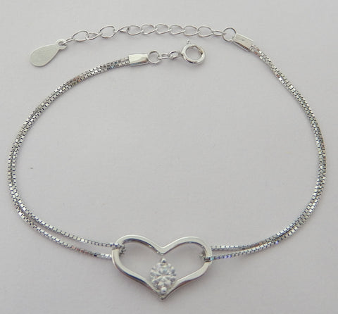 Sterling Silver Hazel  Bracelet
