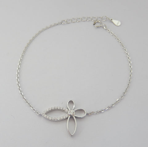 Sterling Silver Monica  Bracelet