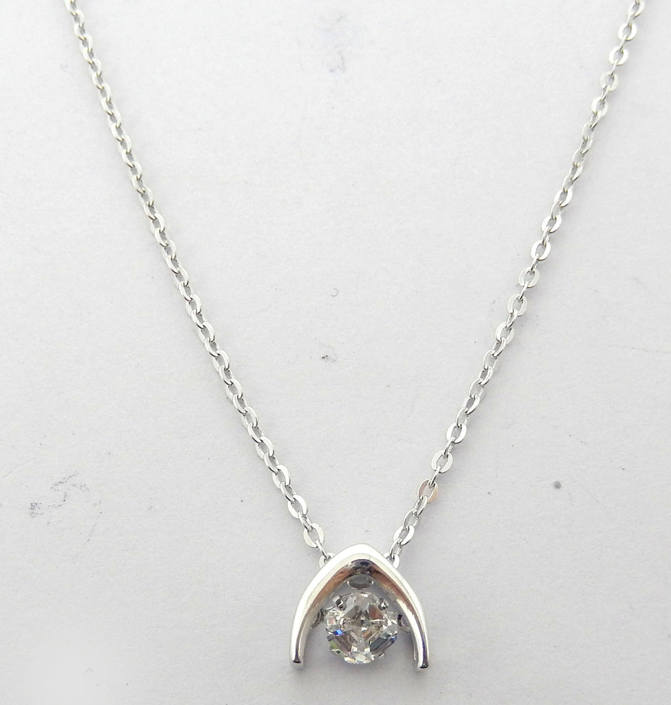 Sterling Silver Evaleen Necklace - Sterling Candle