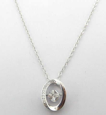 Sterling Silver Denisha Necklace - Sterling Candle