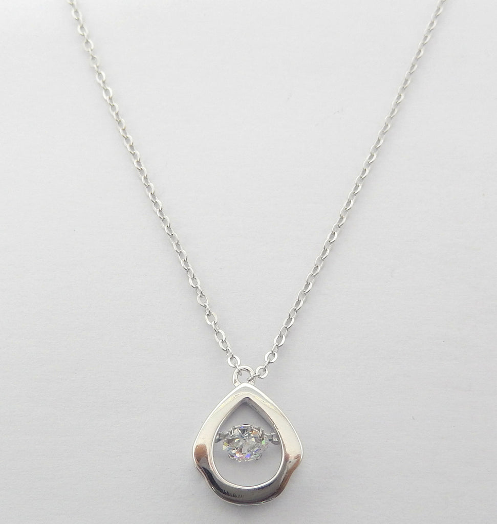 Sterling Silver Floretta Necklace - Sterling Candle