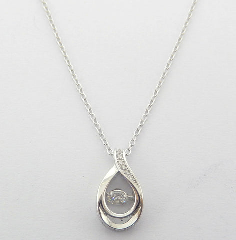 Sterling Silver Floriana Necklace - Sterling Candle