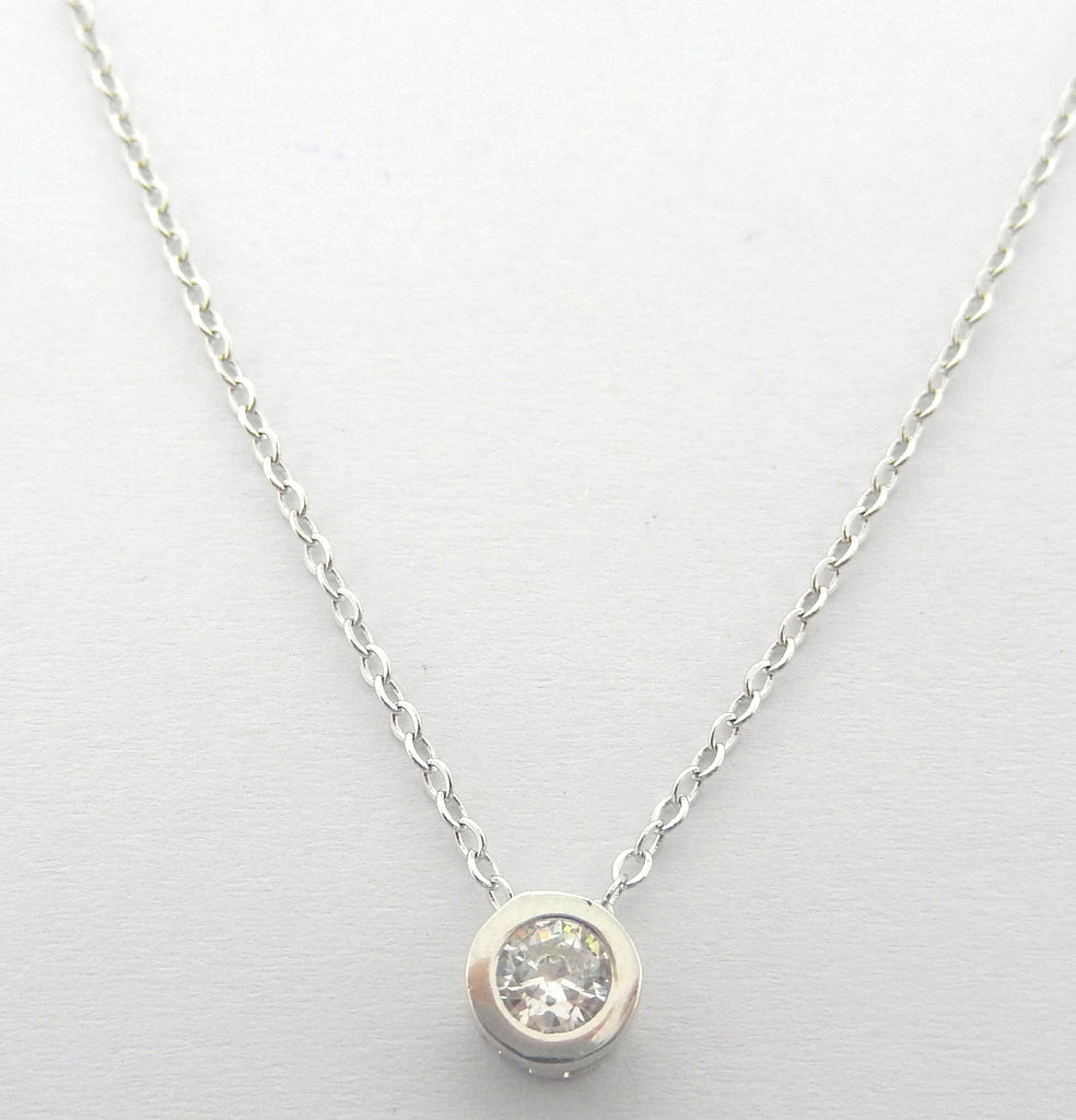 Sterling Silver Genievre Necklace - Sterling Candle