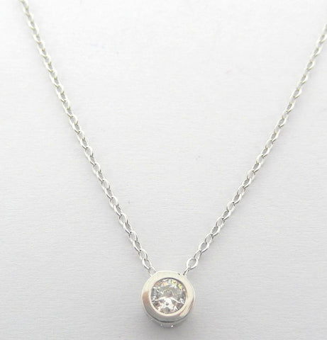 Sterling Silver Genievre Necklace - Sterling Candle