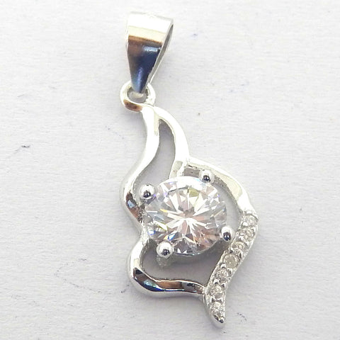 Sterling Silver Darcelle Necklace - Sterling Candle