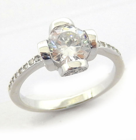 Sterling Silver Avriel Ring - Sterling Candle