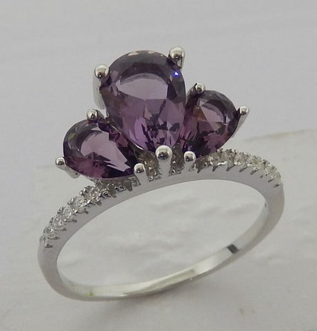 Sterling Silver Priyanka Ring