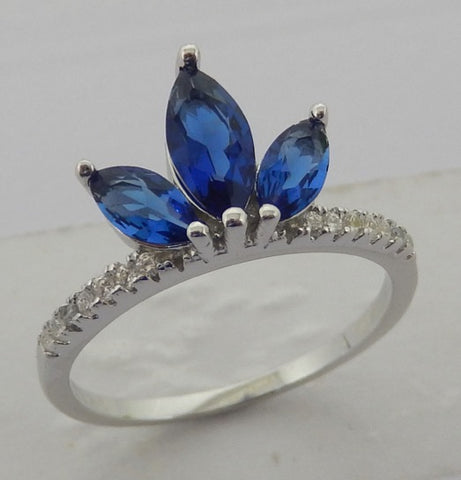 Sterling Silver Palms Ring - Sterling Candle