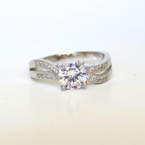 Sterling Silver Khristine Ring - Sterling Candle