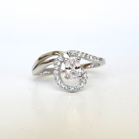 Sterling Silver Lexia Ring - Sterling Candle