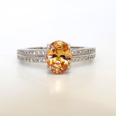 Sterling Silver Olivetta Ring - Sterling Candle