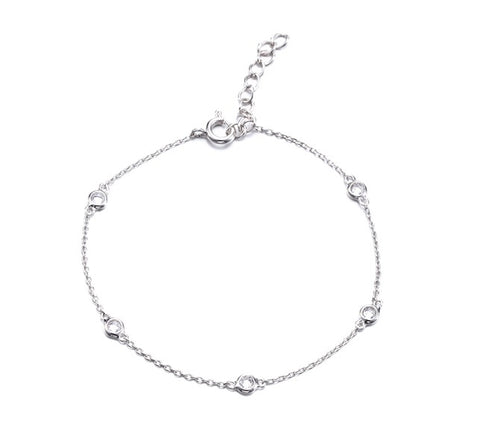 Sterling Silver Miranda Bracelet - Sterling Candle