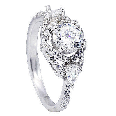 Sterling Silver Majestica Ring - Sterling Candle