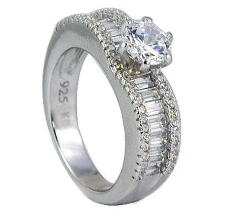 Sterling Silver Noemi Ring - Sterling Candle