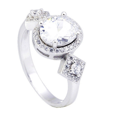 Sterling Silver Luxe Stella Ring - Sterling Candle