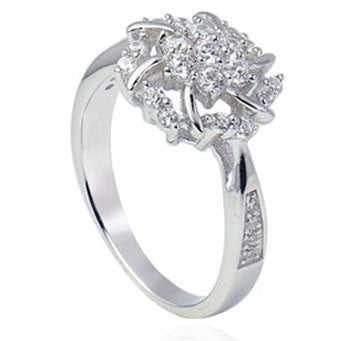 Sterling Silver Bianca Ring - Sterling Candle