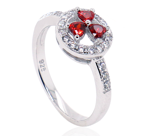 Sterling Silver Emery Ring