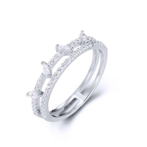 Sterling Silver Emelia Ring