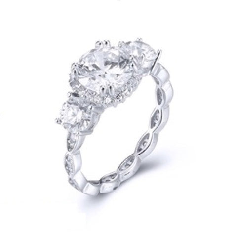 Sterling Silver Brianna Ring