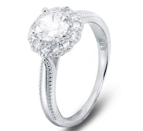 Sterling Silver Iris Ring