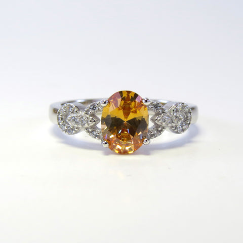 Sterling Silver Mariella Ring - Sterling Candle