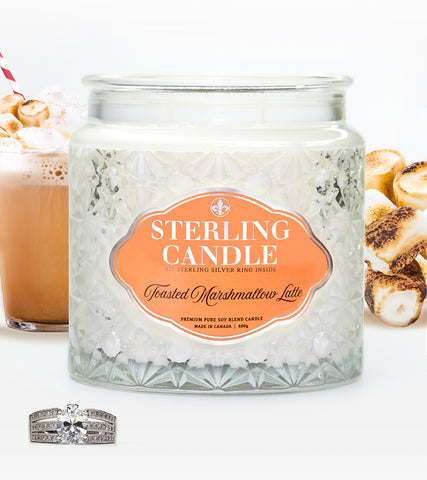 Toasted Marshmallow Latte Ring Candle